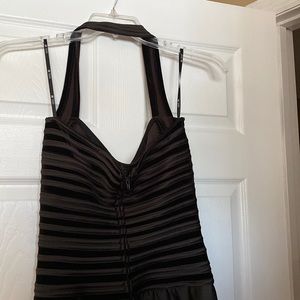 Tadashi Chocolate Brown Evening Gown